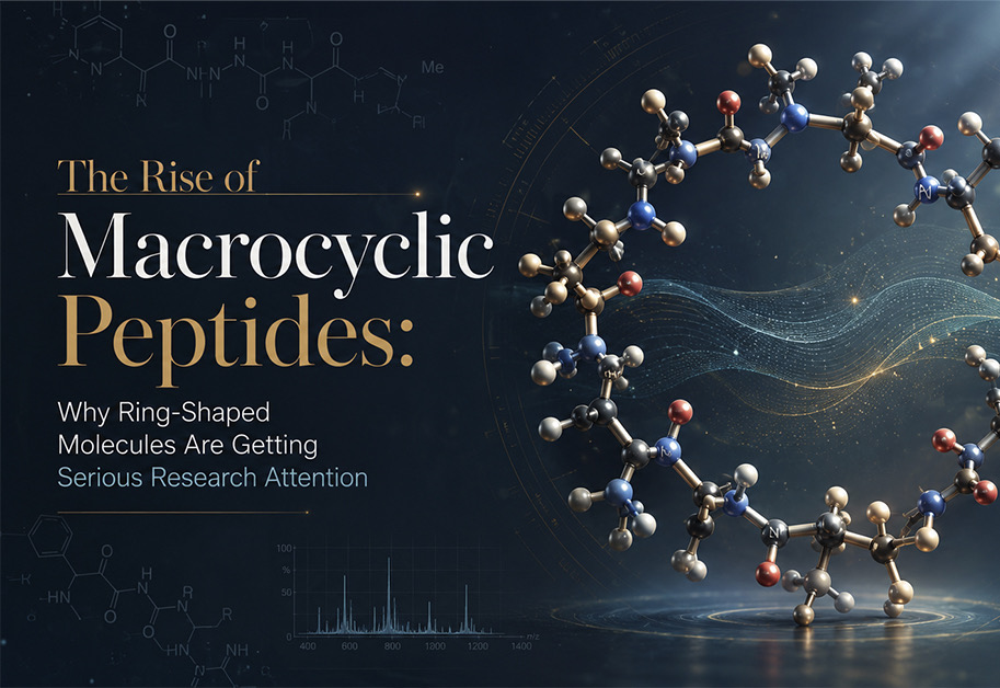 The Rise of Macrocyclic Peptides: Why Ring-Shaped Molecules Are Getting Serious Research Attention